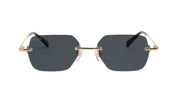 9FIVE Clarity Gold Sunglasses