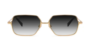 9FIVE Clarity Fullrim Gold - Gradient Sunglasses