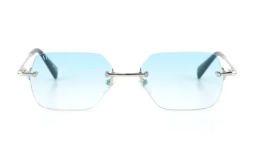 9FIVE Clarity Lite Platinum w/ Light Blue Lens